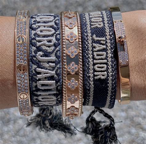 bracelet dior tissu pas cher|bracelet Dior.